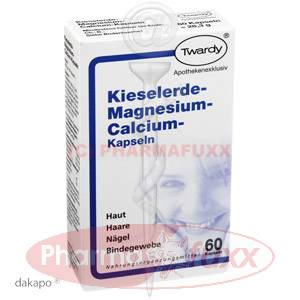 KIESELERDE MAGNESIUM Calcium Kapseln, 60 Stk