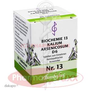 BIOCHEMIE 13 Kalium arsenicosum D 6 Tabl., 80 Stk