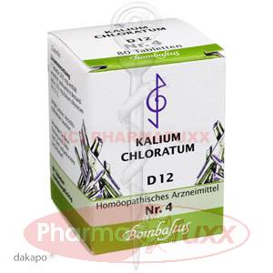 BIOCHEMIE 4 Kalium chloratum D 12 Tabl., 80 Stk