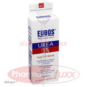EUBOS TROCKENE HAUT Urea 5% Nachtcreme, 50 ml