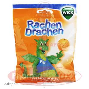 WICK RachenDrachen Halsgummis Blutorange, 75 g