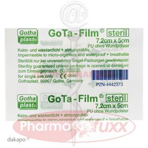 GOTA FILM steril 7,2x5cm Pflaster, 1 Stk