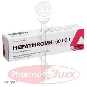 HEPATHROMB Creme 60 000 I.E., 100 g