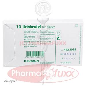 URIN BTL. f. Kdr.z.Ankleben unst.o.Antir.Vent., 10 Stk