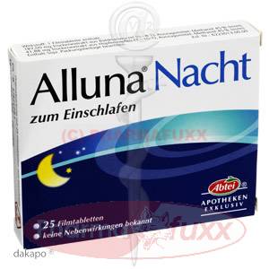 ALLUNA Nacht z. Einschlafen Filmtabl., 25 Stk