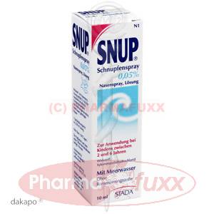 SNUP Schnupfenspray 0,05% Dos.-Spray, 10 ml