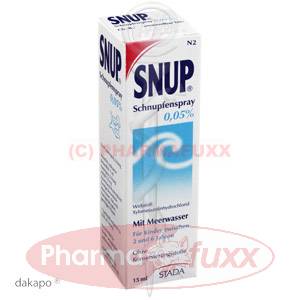 SNUP Schnupfenspray 0,05% Dos.-Spray, 15 ml