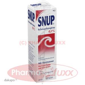 SNUP Schnupfenspray 0,1% Dos.-Spray, 15 ml