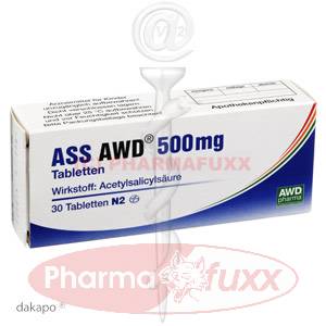 ASS AWD 500 mg Tabletten, 30 Stk
