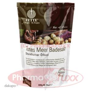 FETTE Totes Meer Badesalz + Sheabutter Bad, 1 Packung