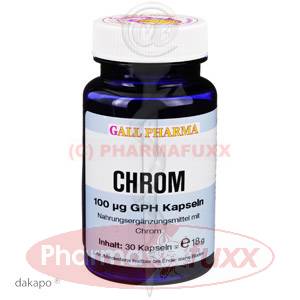 CHROM 100 ?g GPH Kapseln, 30 Stk