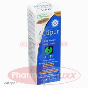 ACTIPUR Creme get. dunkler Teint, 30 ml