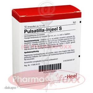 PULSATILLA INJEELE S, 10 Stk