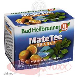 BAD HEILBRUNNER Tee Mate gruen Orange Btl., 15 Stk