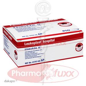 LEUKOPLAST Hospital 9,2 m x 2,50 cm 1757, 12 Stk