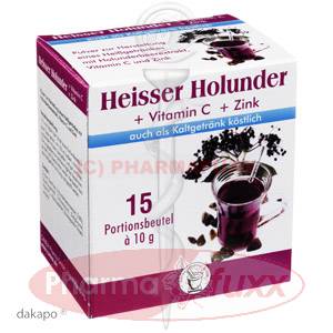 HEISSER Holunder+Vit.C+Zink Pulver, 150 g