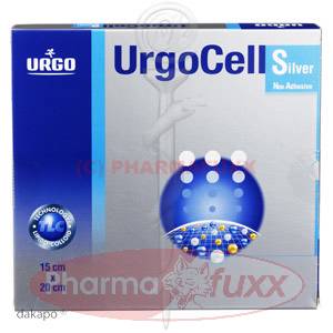 URGOCELL silver Non Adhesive Verband 15x20cm, 5 Stk