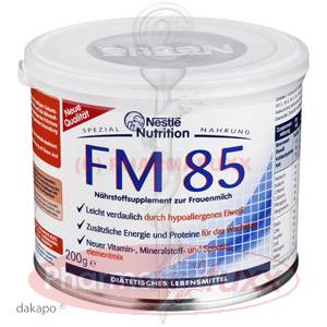NESTLE Spezialnahrung FM85 Pulver, 200 g