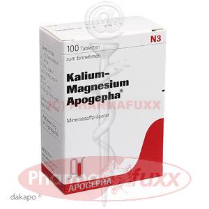 KALIUM MAGNESIUM Apogepha Tabl., 100 Stk