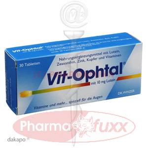 VIT OPHTAL mit 10 mg Lutein Tabl., 30 Stk