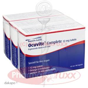 OCUVITE Complete 12 mg Lutein Kapseln, 180 Stk