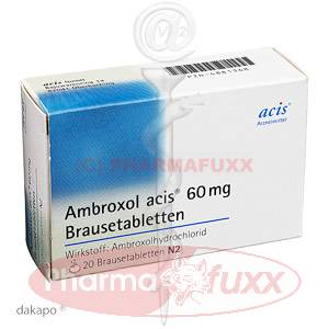 AMBROXOL acis 60 mg Brausetabletten, 20 Stk