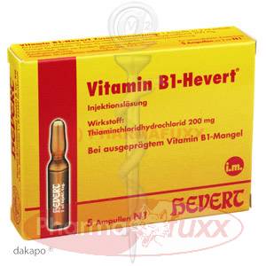 VITAMIN B 1 Hevert Amp., 5 Stk