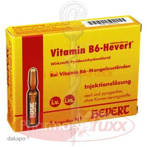VITAMIN B 6 Hevert Amp., 10 ml