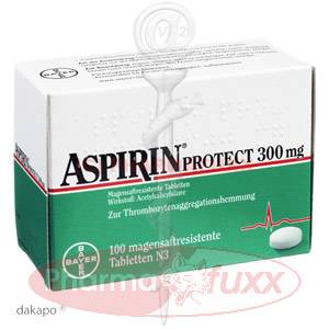 ASPIRIN PROTECT 300 Tabl. magensaftr., 100 Stk