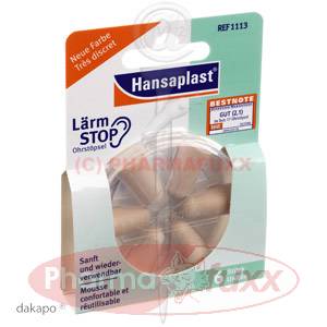 HANSAPLAST Laermstop Ohrstoepsel, 6 Stk