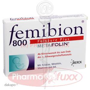 FEMIBION 800 Fols.Plus Metafolin Tabl., 30 Stk