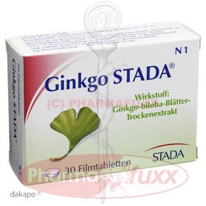 GINKGO STADA Filmtabl., 30 Stk