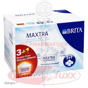 BRITA Maxtra Filterkartusche Pack 3+1, 4 Stk