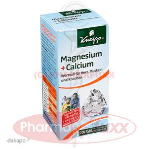KNEIPP MAGNESIUM + CALCIUM Tabl., 200 Stk