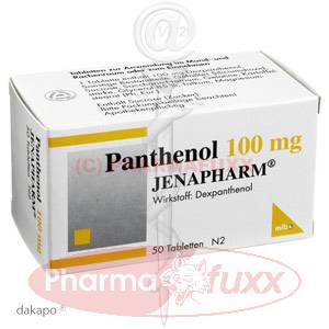 PANTHENOL 100 mg Jenapharm Tabl., 50 Stk