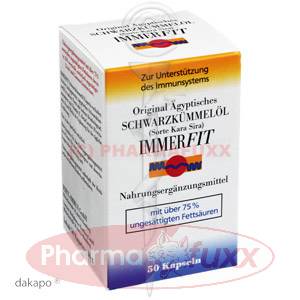 SCHWARZKUEMMELOEL IMMERFIT Kapseln, 50 Stk