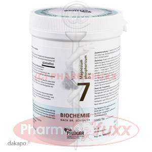 BIOCHEMIE Pflueger 7 Magnesium phos.D 6 Tabl., 1000 Stk