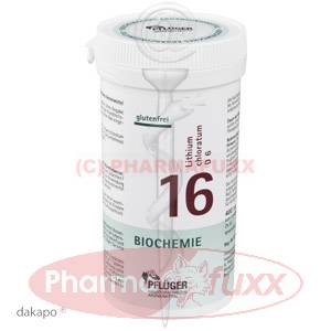 BIOCHEMIE Pflueger 16 Lithium chlorat.D 6 Tabl., 400 St