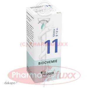 BIOCHEMIE Pflueger 11 Silicea D 12 Tropfen, 30 ml