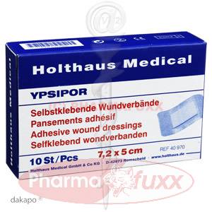 WUNDVERBAND Ypsipor steril 7,2x5 cm, 10 Stk
