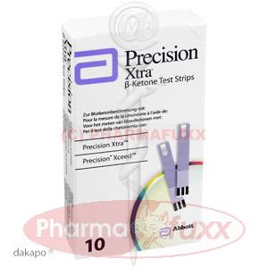 PRECISION Xtra Beta Ketone Teststreifen, 10 Stk