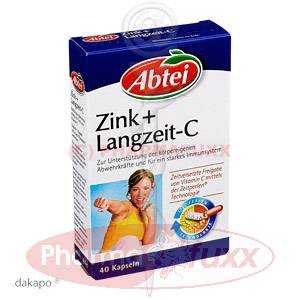 ABTEI Zink + Langzeit C Kapseln, 40 Stk