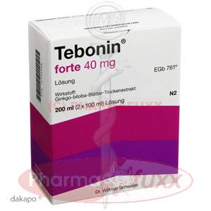 TEBONIN forte 40 mg Loesung, 200 ml