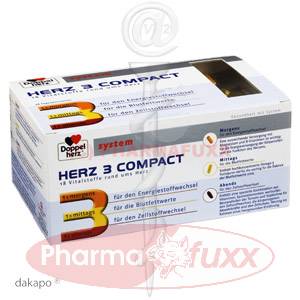 DOPPELHERZ System Herz 3 Compact Kapseln, 84 Stk