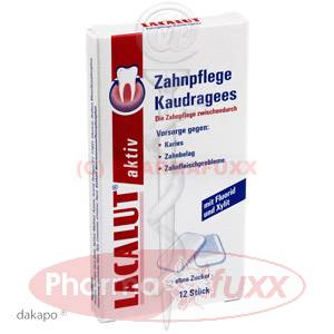 LACALUT aktiv Zahnpflege Kaudragees, 12 Stk