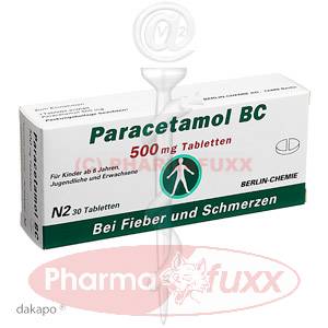 PARACETAMOL BC 500 mg Tabl., 30 Stk