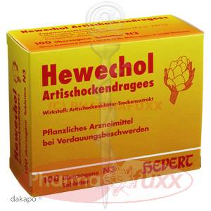 HEWECHOL Artischocke Tabl.ueberzogen, 100 Stk