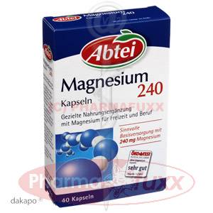 ABTEI Magnesium Kapseln, 40 Stk