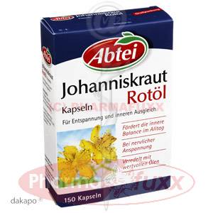 ABTEI Johanniskraut Rotoel Kapseln, 150 Stk