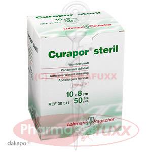CURAPOR Wundverband 10x8cm steril, 50 Stk